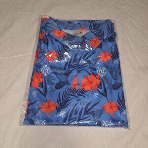 NYCFC Tropical Men's Button Up Shirt Size L